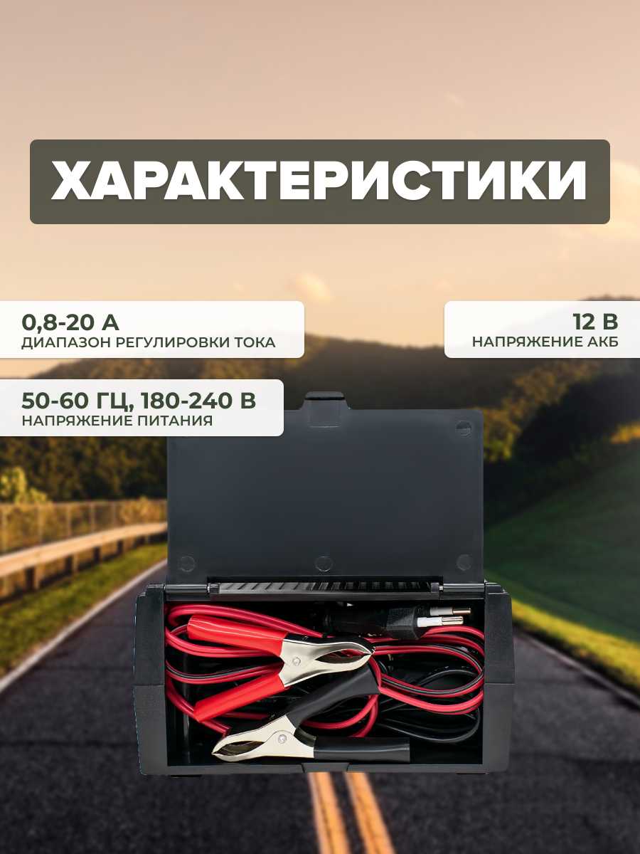 Зарядное устройство AVS Зарядное устройство для автомобильного аккумулятора (BT-6030) фотография 2
