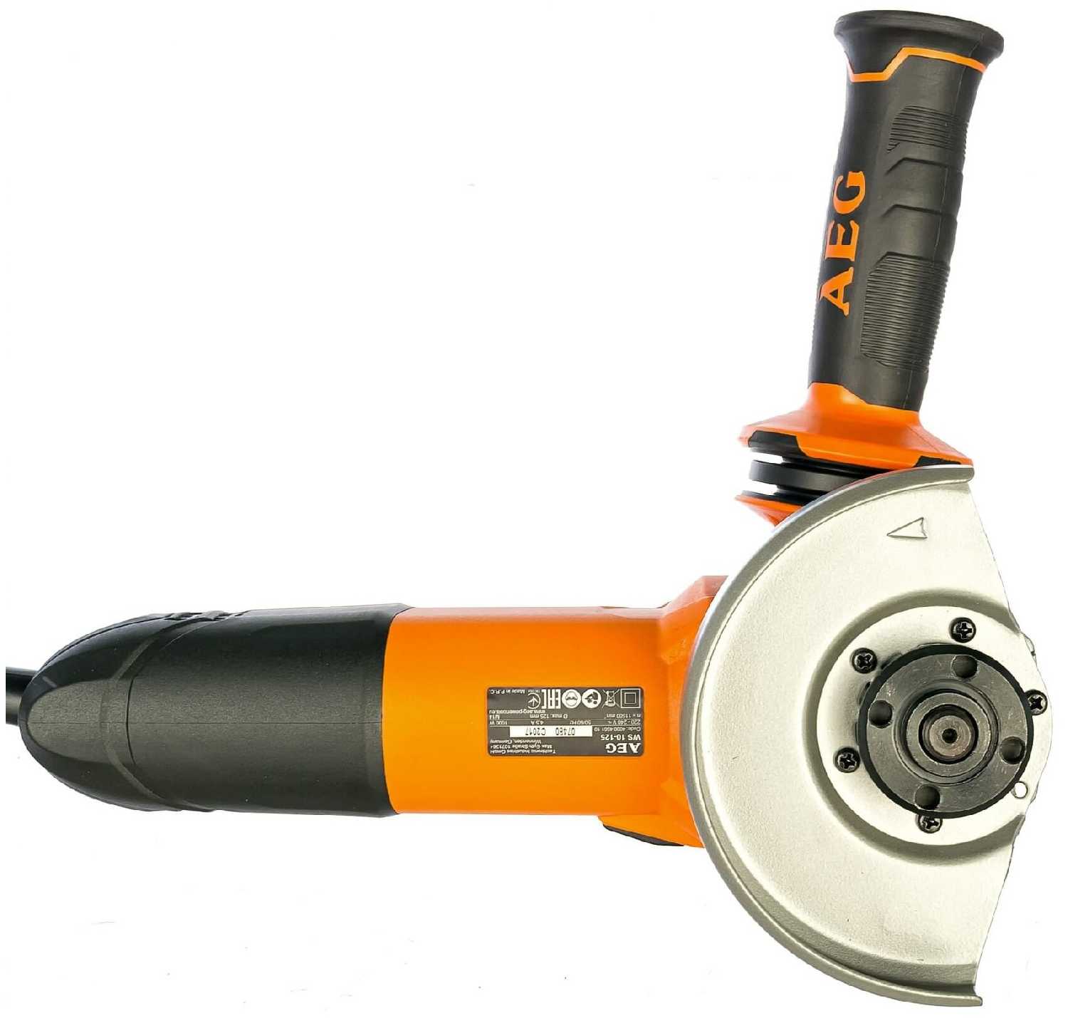 Аккумуляторная УШМ AEG WS 10-125 (4935451301) фотография 6