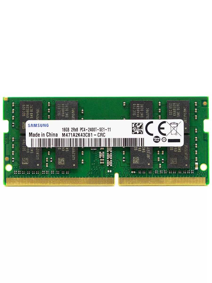 Оперативная память Samsung 16 ГБ DDR4 SODIMM (M471A2K43CB1-CRC) фотография 11