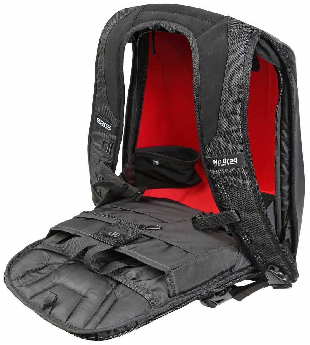 Рюкзак для мотоциклистов OGIO No Drag Mach 3, цвет: черный. 123007.36 фотография 5