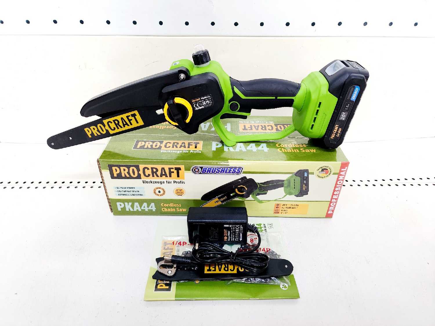 Аккумуляторная бесщеточная мини-пила сучкорез Procraft PKA44