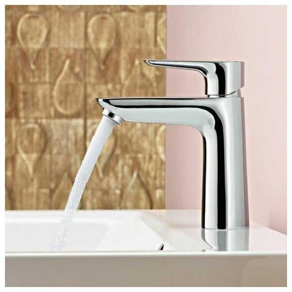 Смеситель для раковины (умывальника) hansgrohe Talis E 71711000, рычажный фотография 1