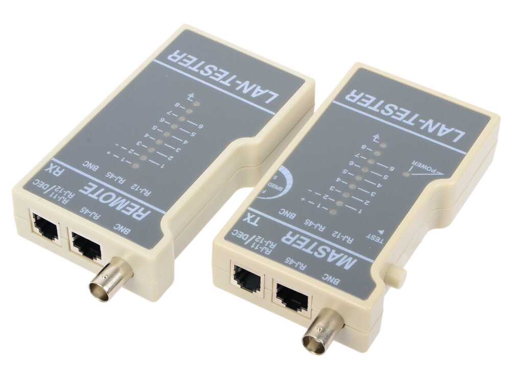 Кабельный тестер LANMASTER TWT-TST-200 for twisted pair фотография 1