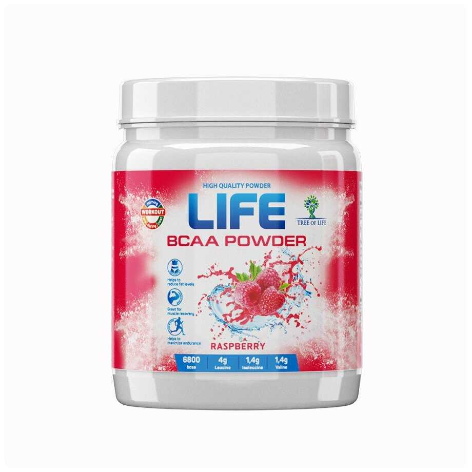 Tree of Life Life BCAA Powder + Glutamine (400 гр) фотография 22