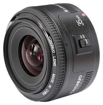 Объектив YongNuo AF 35mm f/2 Canon EF фотография 1