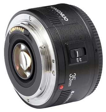 Объектив YongNuo AF 35mm f/2 Canon EF фотография 2