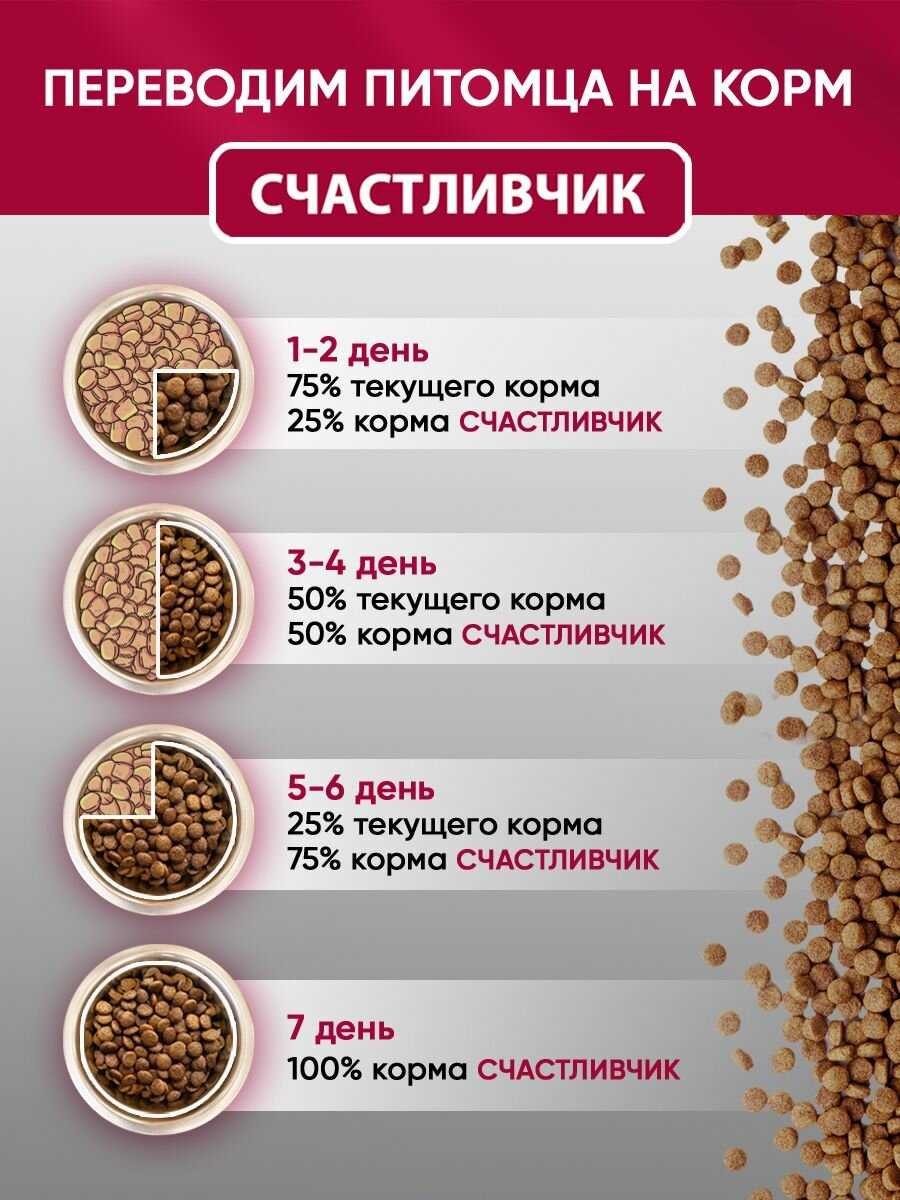 Корм для собак Счастливчик для активных животных, мясное ассорти фотография 2