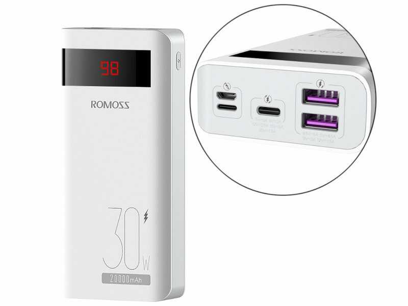 Внешний аккумулятор Romoss Sense 6PS Pro (20000мAч) фотография 18