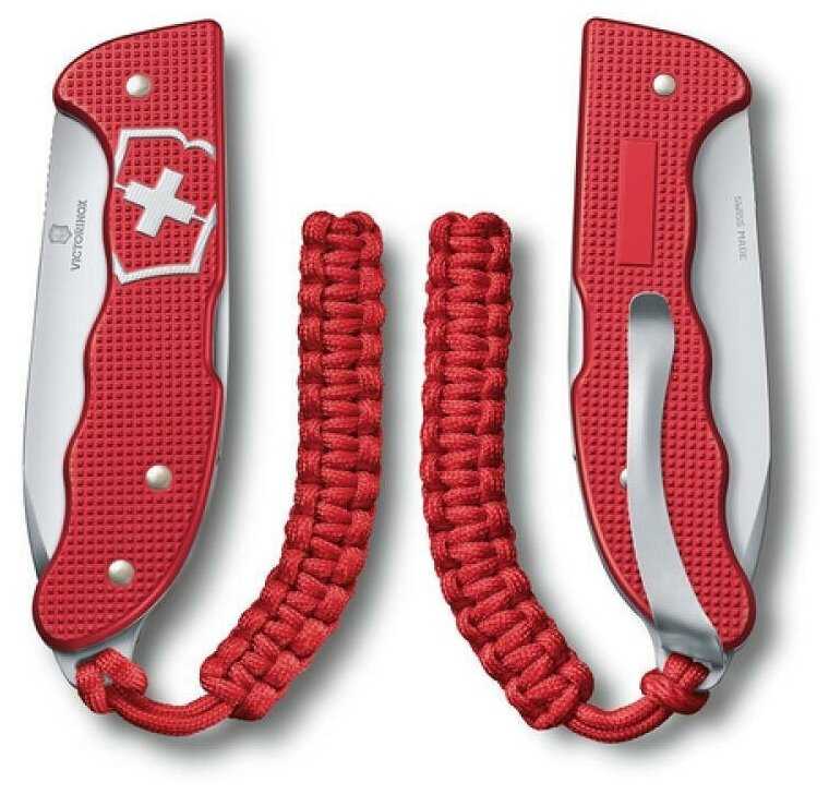 Нож Victorinox Hunter Pro Alox, 136 мм, 1 функция, красный (подар. упаковка) фотография 1
