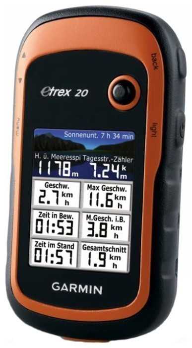 Навигатор Garmin eTrex 20 фотография 1