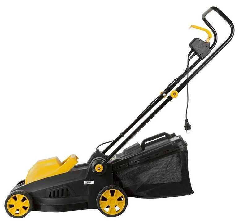 Электрическая газонокосилка Huter ELM-1400T фотография 2