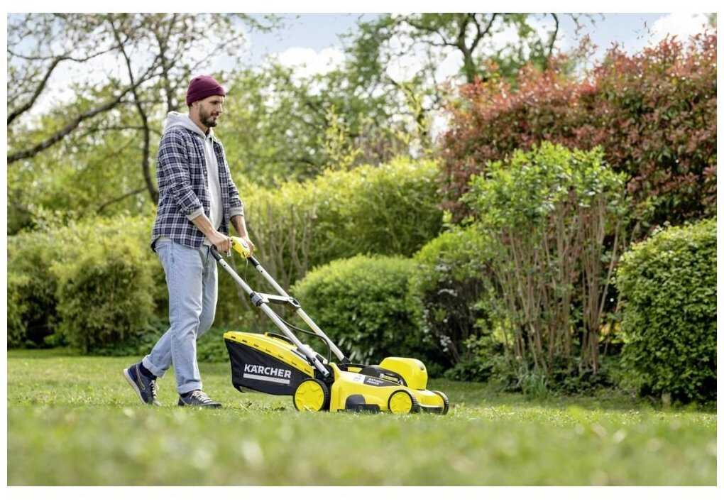 Аккумуляторная газонокосилка KARCHER LMO 36-40 Battery (1.444-452.0) фотография 15