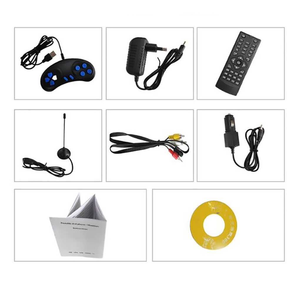 Портативный DVD EVD плеер Protlab Портативный DVD EVD плеер (7.8