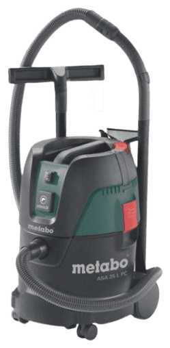 Пылесос промышленный Metabo ASA 25 L PC (1250 Вт) фотография 8