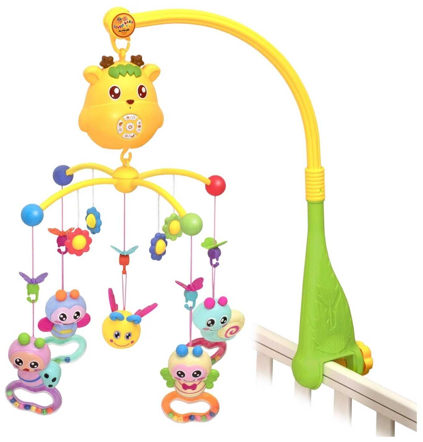 Электронный мобиль Funkids Первые друзья с проектором и ночником фотография 11