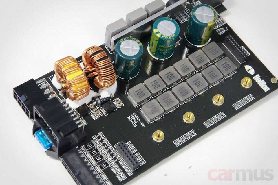 Усилитель автомобильный Hellion HAM4.8Pin DSP / процессор / (6 каналов усилитель/8 каналов процессор) фотография 2