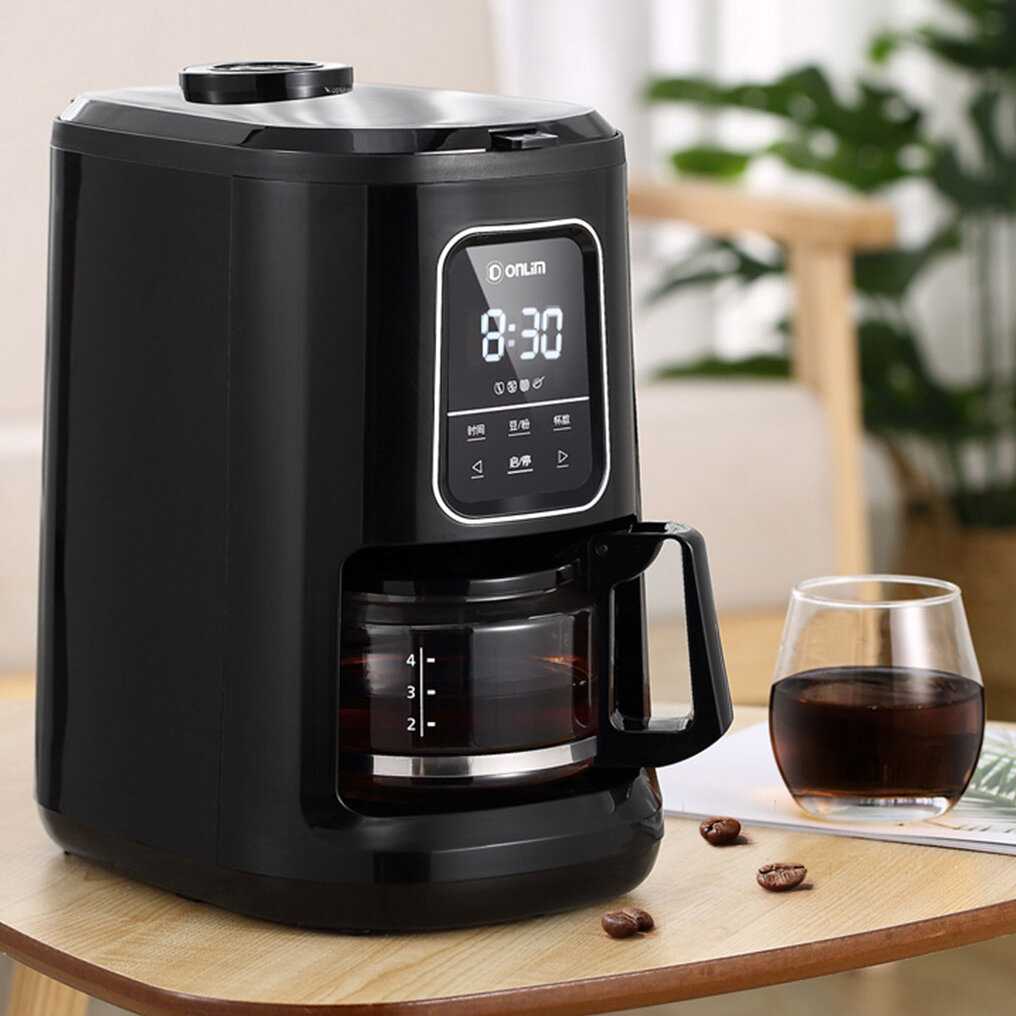 Капельная кофемашина Xiaomi Donlim Automatic Grinding Brewing Coffee Machine (DL-KF1061) фотография 5