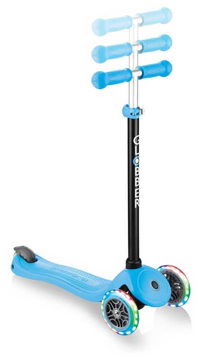 Детский 3-колесный самокат-беговел GLOBBER Go Up Sporty Plus Lights фотография 14