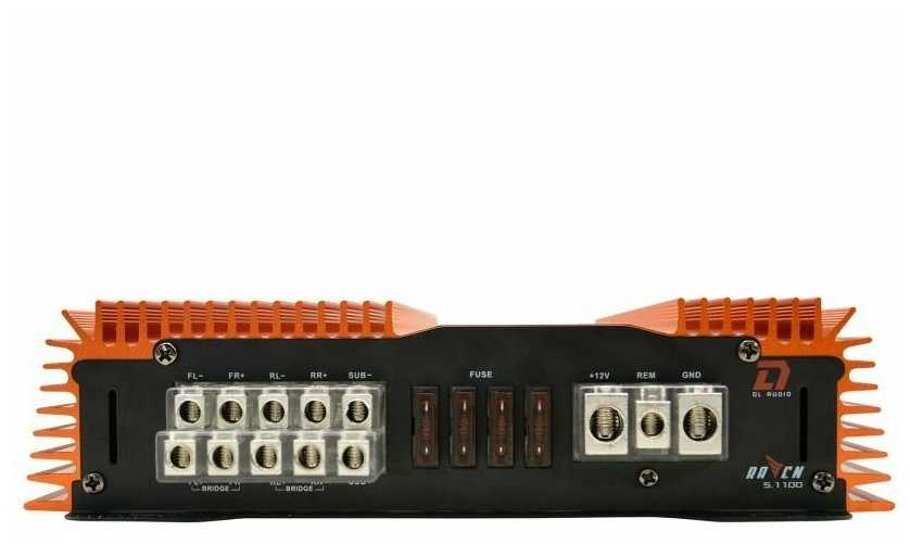 Усилитель DL Audio Raven 5.1100 (5-ти канальный усилитель) фотография 2