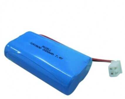 Аккумулятор ICR18650 (2000 mAh 7.4 V) фотография 1