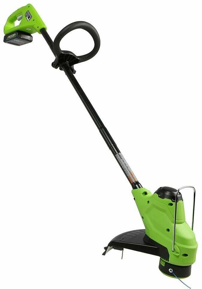 Триммер аккумуляторный Greenworks G24LT25K2 (2107207) фотография 8