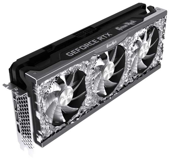 Видеокарта Palit GeForce RTX 3070 GameRock OC 8GB (NE63070H19P2-1040G) фотография 4