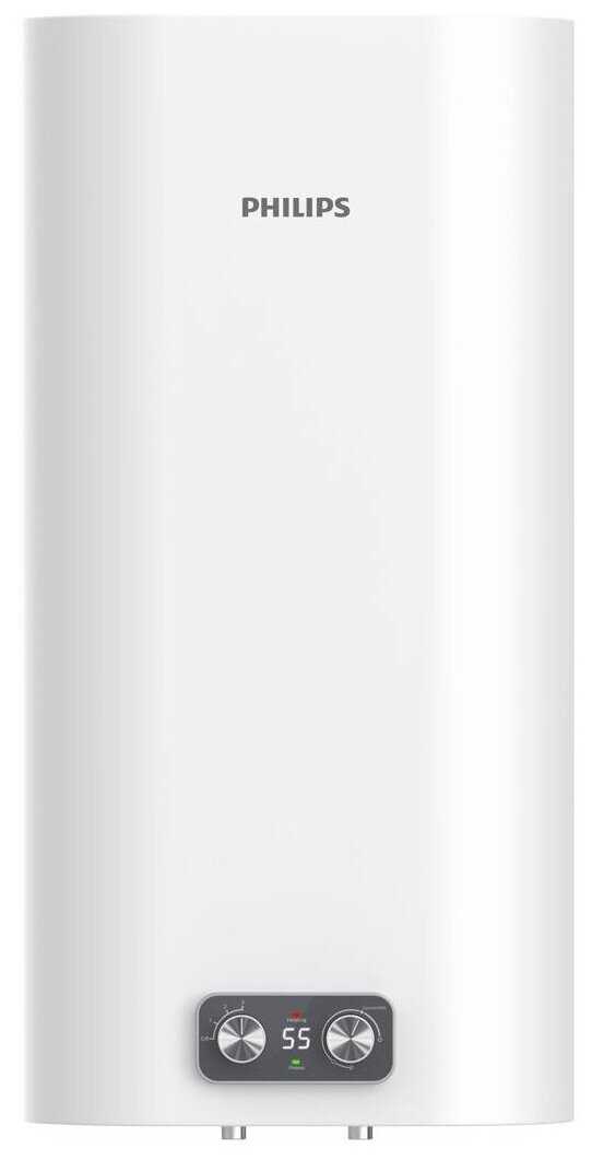 Водонагреватель электрический накопительный PHILIPS серии UltraHeat Digital, AWH1615/51(30YB), белый фотография 2