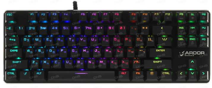 игровая механическая клавиатура ARDOR GAMING Blade PRO (Kailh Blue) фотография 2
