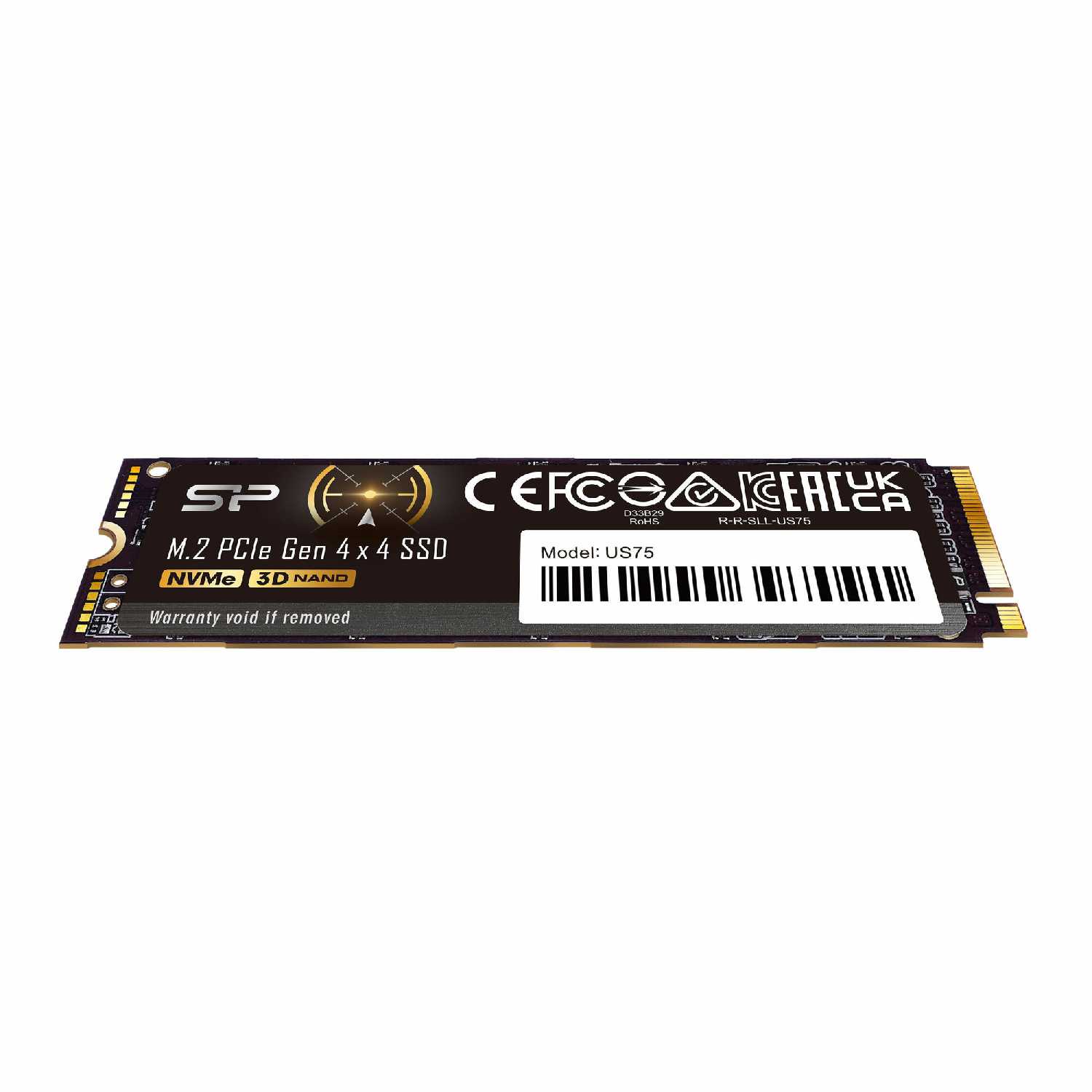 Твердотельный диск Silicon Power US75 [2TB, M.2 2280, PCI-E 4x4] фотография 1