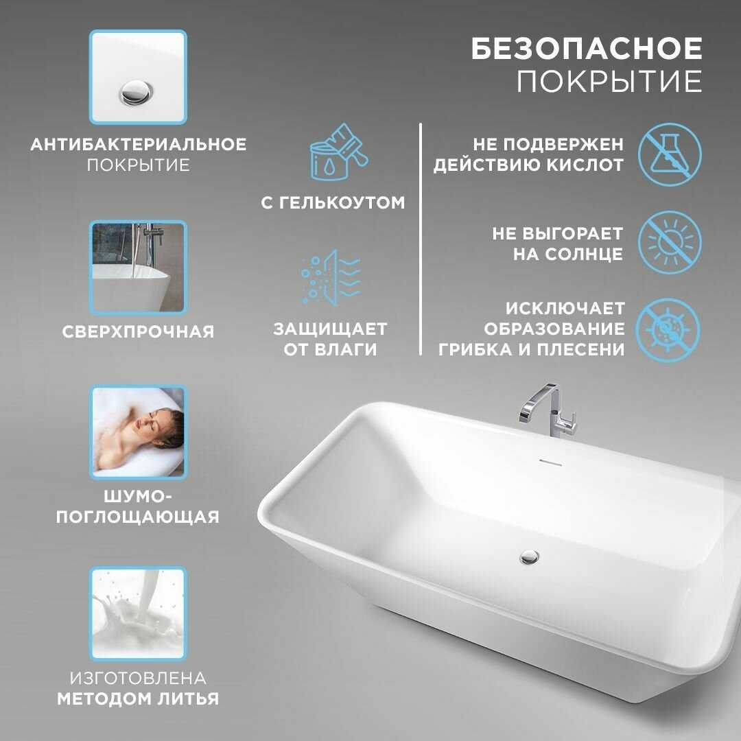 Отдельностоящая ванна Илион Ванна (2023) фотография 2