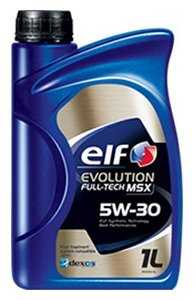 Синтетическое моторное масло ELF Evolution Full-Tech MSX 5W-30