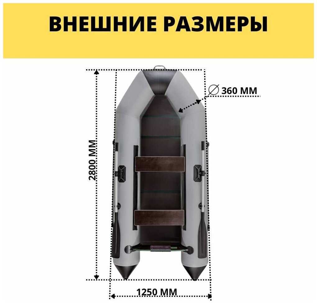 Лодка под мотор надувная ПВХ для рыбалки - подарок на день рождения рыбаку фотография 7