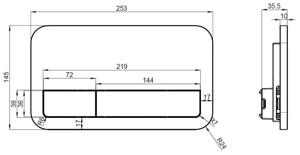 Кнопка смыва Villeroy & Boch ViConnect 922490 фотография 11