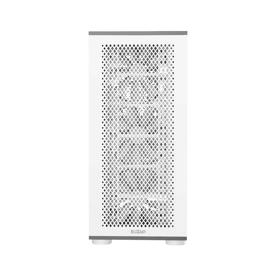 Корпус компьютерный PCCooler ME200 MESH WH (Full-Tower, E-ATX, ATX, Micro-ATX, Mini-ITX) фотография 6