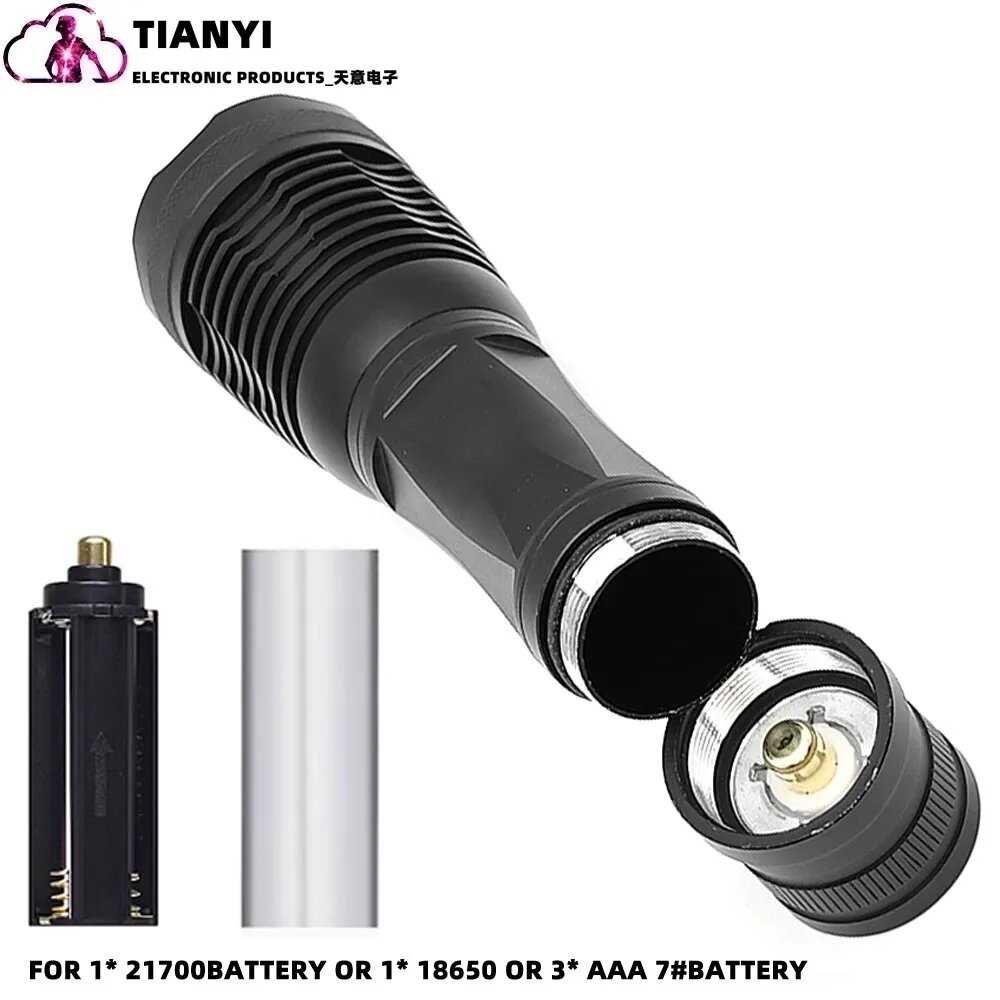 Инфракрасный фонарик Инфракрасный фонарик с зарядкой от USB, 21700, ZOOM (IR940NM SET) фотография 6