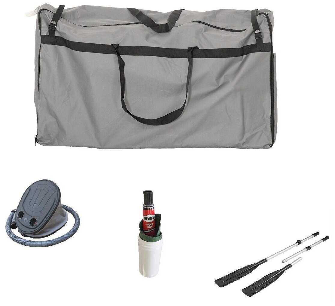 Надувная лодка Лоцман Стандарт 260 (ЖС) фотография 11