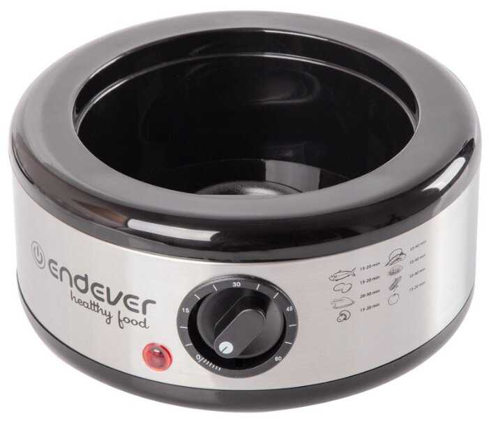 Пароварка электрическая Endever Vita-165 / 4,8л / 600 Вт / таймер фотография 2