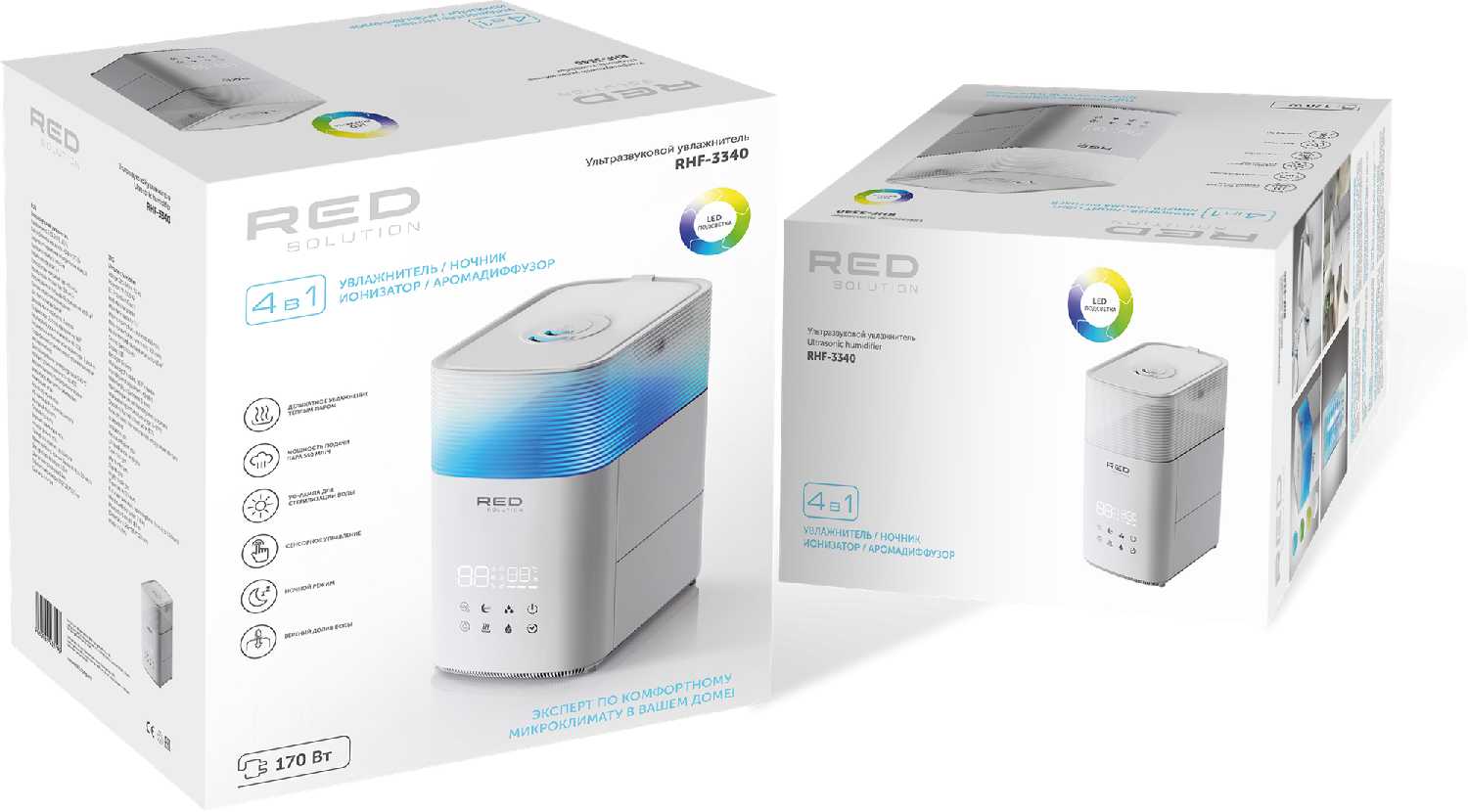 Увлажнитель воздуха RED solution RHF-3340 фотография 7