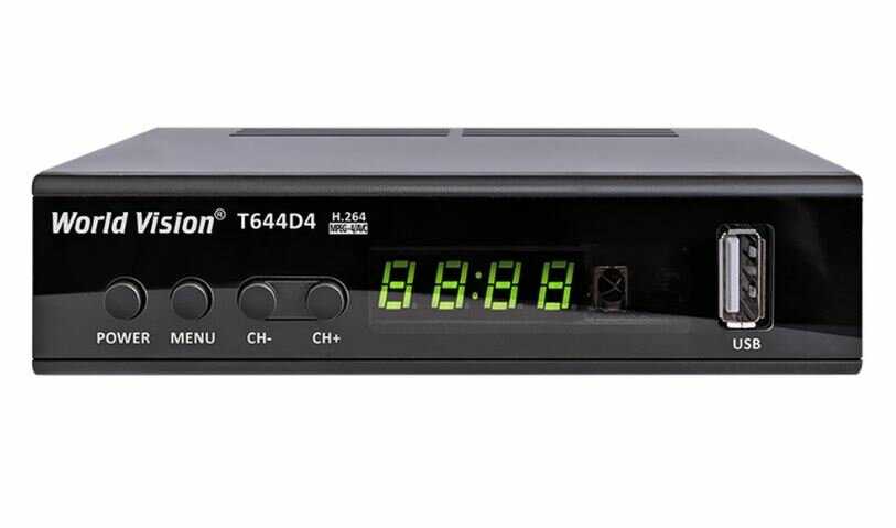 TV-тюнер World Vision T644 D4 (DVB-T/T2, DVB-C и FM радио)