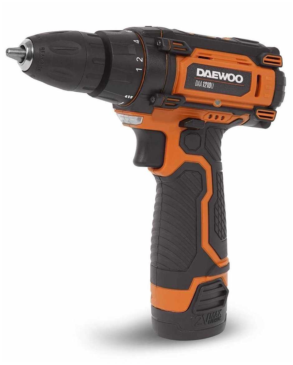 Аккумуляторная дрель-шуруповерт Daewoo Power Products DAA 1210Li