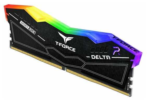 Оперативная память Team Group T-FORCE Delta RGB 32 ГБ (16 ГБ x 2 шт.) DDR5 DIMM CL38 (FF3D532G6000HC38ADC01) фотография 17