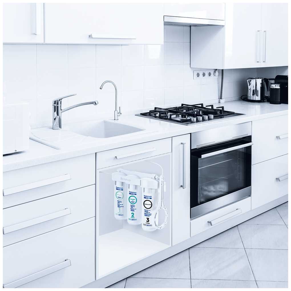 Фильтр под мойкой встраиваемый БАРЬЕР ПРОФИ Жесткость х2 фотография 4