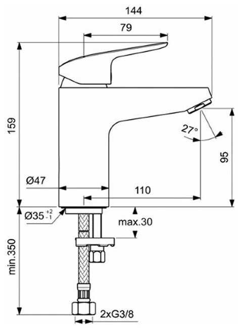Смеситель Ideal Standard B1712AA фотография 2