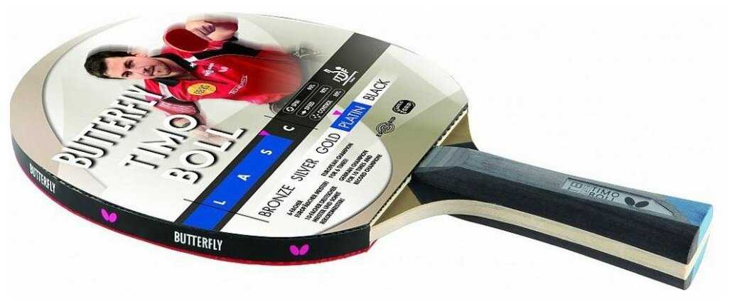 Ракетки для настольного тенниса Butterfly Timo Boll Platin фотография 5