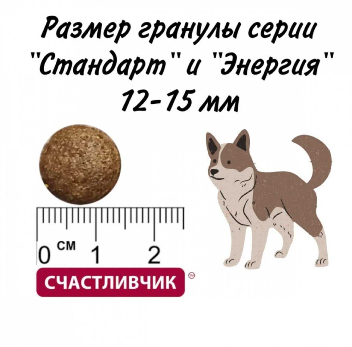 Корм для собак Счастливчик телятина фотография 3