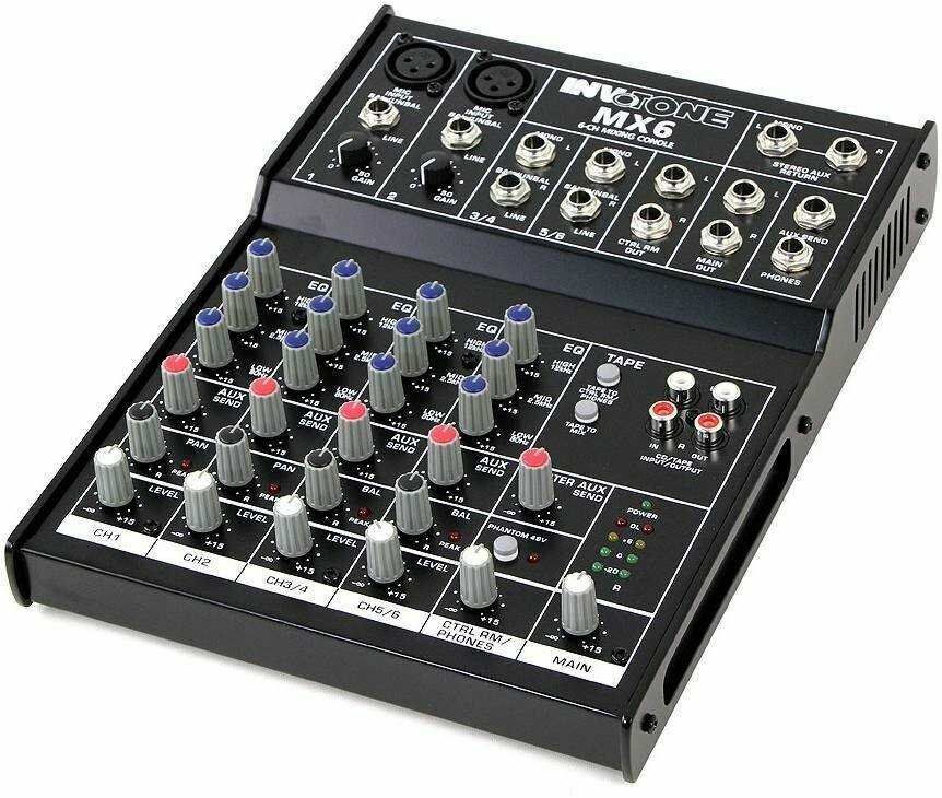Микшерный пульт Invotone MX6