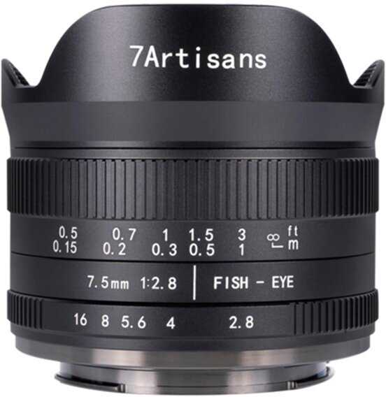 Объектив 7artisans 7.5mm f/2.8 II FishEye (Canon RF) фотография 8