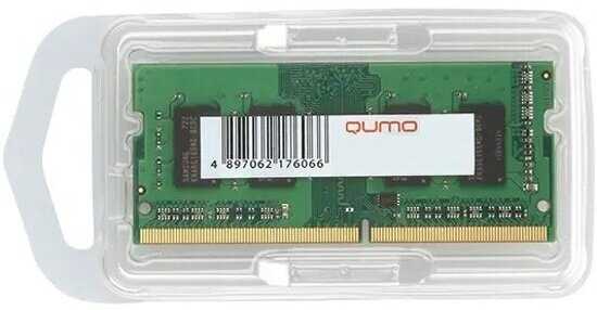 Оперативная память Qumo 32 ГБ DDR4 SODIMM (QUM4S-32G3200N22) фотография 3