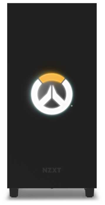 Компьютерный корпус NZXT H500 Black Overwatch Edition фотография 1
