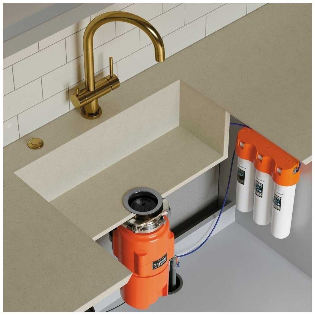 Измельчитель пищевых отходов Omoikiri Nagare Slim 900 (4995062) фотография 6